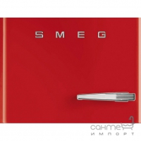 Холодильник двухдверный соло, 60 см, Smeg 50s Retro Style (А++) FAB30RR1 красный, петли справа