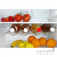Холодильник комбі соло, 60 см, морозильник No Frost Smeg 50s Retro Style FAB32LXN1 сріблястий, петлі зліва