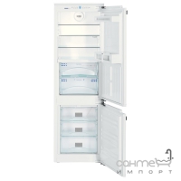 Вбудований холодильник-морозильник Liebherr ICBN 3314 Comfort BioFresh NoFrost Door-on-Door (А++)