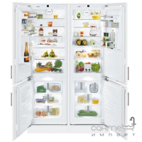 Встраиваемый холодильник-морозильник Side-by-Side Liebherr SBS 66I3 Premium BioFresh NoFrost Door-on-Door