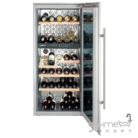 Встраиваемый винный темперирующий шкаф, на 64 бутылки Liebherr WTEes 2053 Vinidor (А) серебристый