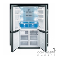 Холодильник 4-х дверний Side-by-side соло, 92 см, No-frost Smeg LINEA FQ60BPE білий глянсовий