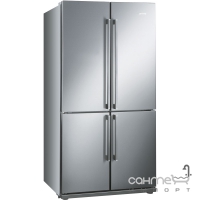 Холодильник 4-х дверный Side-by-side соло, 92 см, No-frost Smeg LINEA FQ60XP нерж.сталь