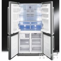 Холодильник 4-х дверный Side-by-side соло, 92 см, No-frost Smeg LINEA FQ60XP нерж.сталь