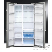 Холодильник Side-by-Side соло, 91 см, No Frost Smeg UNIVERSAL SBS63XE нержавіюча сталь