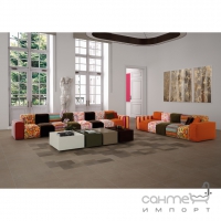 Плитка для підлоги, декор 59x59 Mapisa Petra Sandstone Decore RECT Grey