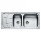 Кухонна мийка Foster Big Bowl 1512 201 нержавіюча сталь, чаша праворуч