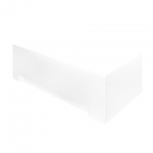 Передня+бічна панелі до ванни Aria 160x70 Besco PMD Piramida біла