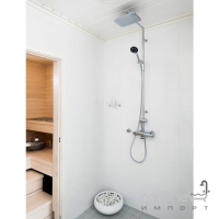 Душевая стойка + смеситель-термостат для ванны Oras Optima 7193U