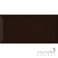 Настінна плитка 10х20 MONOPOLE CERAMICA BISEL BRILLO MARRON (коричнева)