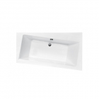 Асиметрична ванна Besco PMD Piramida Infinity 150x90 біла, права