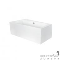 Асиметрична ванна Besco PMD Piramida Infinity 150x90 біла, ліва