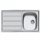 Кухонна мийка Foster S1000 1179 061 нержавіюча сталь, чаша праворуч