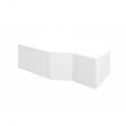 Передняя+боковая панели к ванне Integra 170 Besco PMD Piramida белая, левая