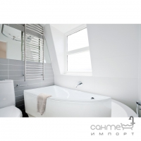 Передня панель для ванни Praktika 150x70 Besco PMD Piramida біла, права