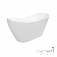 Окремостояча ванна з сифоном Besco PMD Piramida Viya 160x70 біла