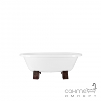 Окремостояча ванна на ніжках Besco PMD Piramida Gracja 160x75 біла