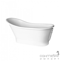 Окремостояча ванна з сифоном Besco PMD Piramida Gloria 160x68 біла