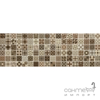 Настенная плитка под мозаику 20x60 Newker Gala Mosaico Brown (коричневая)