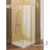 Прямокутна душова кабіна New Trendy RENOMA P D-0071A/D-0042B права, прозора