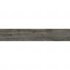 Плитка напольная под дерево 20x114 Newker Plank Black (черная)