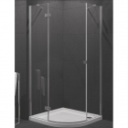 Напівкругла душова кабіна New Trendy Eleganta L EXK-1002 ліва, прозора