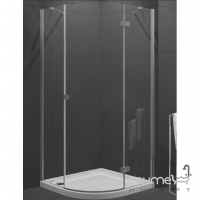 Напівкругла душова кабіна New Trendy Eleganta P EXK-1003 права, прозора