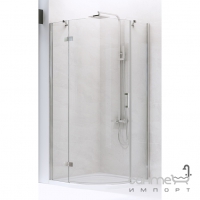 Напівкругла душова кабіна New Trendy New Merana R55 80x80 K-0330 прозоре скло