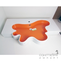 Настенная/накладная раковина Disegno Ceramica Splash (SH10056101), цветная