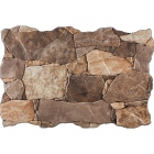 Настенная плитка под камень 34x50 Pamesa Britania Ocre (коричневая)