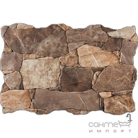 Настенная плитка под камень 34x50 Pamesa Britania Ocre (коричневая)