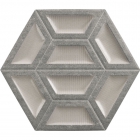 Керамічна плитка 33x28 Realonda Bling Decor Metal (декор, метал)