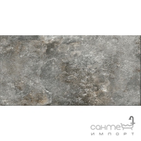 Напольная плитка под камень 37,5x75 Pamesa Cloister RLV Grafito (темно-серая)