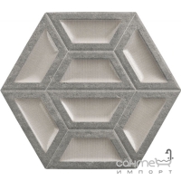 Керамічна плитка 33x28 Realonda Bling Decor Metal (декор, метал)