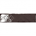 Плитка керамическая 8х33 Realonda Gala Antracita Decor (декор, черная)
