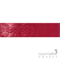 Плитка керамическая 8х33 Realonda Gala Rojo Decor (декор, красная)