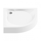 Напівкруглий душовий піддон New Trendy CANTARE 90x90 В-0228 білий