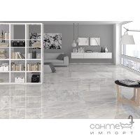 Плитка підлога під білий мармур 37,5x75 Pamesa Helios (різний дизайн, сатин)
