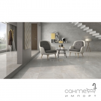 Плитка під мармур 37,5x75 Pamesa IMPERIUM NATURAL Compacglass (коричнева, матова)