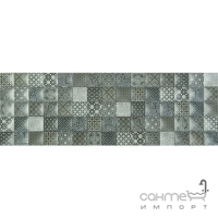 Плитка керамічна декор Plaza Memory Mix Gris 25х75 сіра