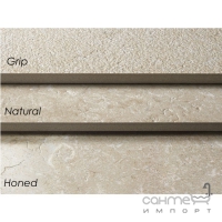 Плитка 60x7,2 Cotto d'este Secret Stone Bullnose with bevelled edge Precious Beige Grip (структура)