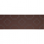 Настенная плитка, декор 20х60 Pamesa MOOD Decor VISUAL Marron (коричневая)