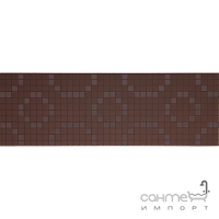 Настенная плитка, декор 20х60 Pamesa MOOD Decor VISUAL Marron (коричневая)