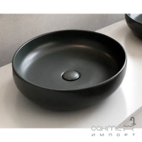 Донный клапан для раковин Cielo Shui PIL01N чёрная керамика
