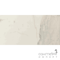 Плитка під мармур, різний дизайн 37,5x75 Pamesa Olimpo Compacglass (біла, матова)