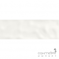 Настенная плитка 25x75 Pamesa T4U WHITE COTON BLANCO (белая)
