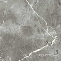 Плитка під мармур, різний дизайн 75x75 Pamesa Tajin Gris Leviglass (сіра, глянсова)