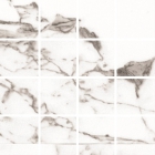 Мозаика под мрамор 30x30 Pamesa Venato Blanco Leviglass (белая, глянцевая)