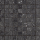 Мозаика 30x30 Ragno Bistrot Mosaico Infinity (черная)