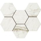 Плитка универсальная 18,2х21 Ragno Bistrot Calacatta Michelangelo (белая)